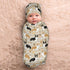Norchzi Set Corgi Newborn Swaddle Blanket with Hat Baby Stuff Receiving Blankets Soft Transition Sleep Sacks Gifts