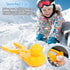 YUGYUJ Snowball Maker Tool with Handle, Cartoon Duck Snowball Maker Clip Snow Ball Toys Perfect for Kids and Adults