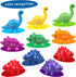 Toddler Dinosaur Montessori Toys for 1-4 Year Olds, Educational Travel Sensory Toys for Boys Girls Birthday Gift