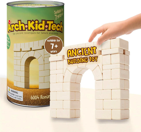 Taksa Toys Ancient Roman Arch Stem Toys Premium Educational Stackable Building Blocks,