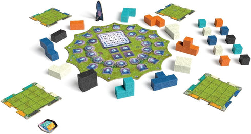 Cmon Monolyth Board Game | Monolith Building Strategy Game | Fun Tactile Puzzle Game for Kids & Adults | Ages 8+ | 1-4