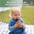 9oz/260ml 4 Pack, haakaa Hippo Pouch Reusable Pouches for Toddlers, Reusable Baby Food Pouches for Homemade Organic