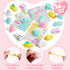 28 Packs 14 JOYIN Valentines Day Gift Cards with Mochi Squishy Toys, Design Kawaii Animal Mochi Squishy Toys, Stress