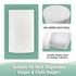 100 (3 wegreeco Cloth Diaper Liners - Unscented Diaper Liners, Fragance Free Cloth Diapers Liner - Sheets Per Roll