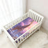 Bseiialft 52 28 Giraffe Snow Night Stars Crib Sheets for Boys Girls Soft and Breathable Cotton Baby Sheets for Standard