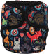 Hibaby One Size Cloth Diaper Cover Snap With Double Gusset (Forest)