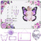 Chumia 6 Pcs Baby Monthly Milestone Blanket for Girl 60" x 40"
