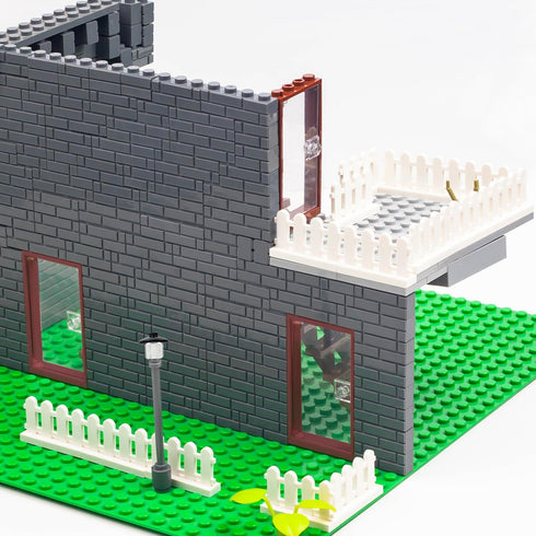 3+ 4 Doors Building Block Parts Toy, MOC Creative Building Block Decoration Accessories Compatible with Classic Bricks
