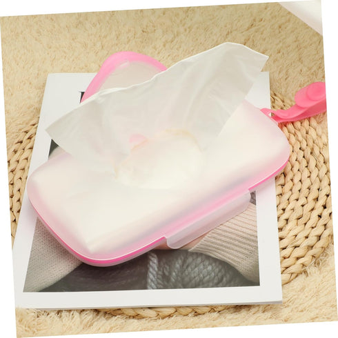Healeved Baby Wipes Dispenser: On- The- Go Wipes Dispenser Travel Wipes Case Baby Wipe Holder Outdoor Stroller Wet