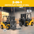 9-Channel 1:18 100-Minute, 2026 Remote Control Forklift Truck Scale Construction Toy, Realistic Sounds, High-Grip