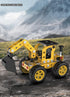 Erector Sets Metal Assembly Toys Model Excavator Kits for STEM Projects, Birthday Gifts for Kids 8-16