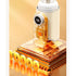 TIKATARER Portable Bottle Warmer, Fast Heating Rechargeable Milk Warmer, Adjustable Travel Heater for Baby Milk