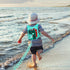 Child Safety Harness Leash for Toddlers - Anti-Lost Wrist Link (Green)