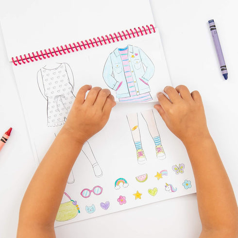 Educational Insights PaperCraft Fashion Parade, Fashion Boutique Toy, Paper Dolls, Ages 3+