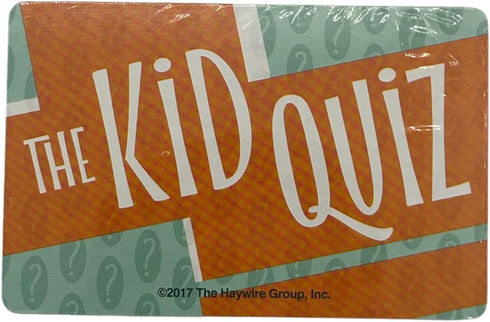 Card Game The Kid Quiz.