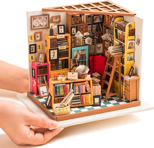 1:20 Rolife Miniature House Kits-Tiny House Kit-DIY Miniature Dollhouse Kits for Adults-Model Building Craft
