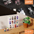 YUNEASELF 3 Acrylic Display Case - Layer Clear Display Case for Funko Pop Action Figures - Wall Mounted or Desktop