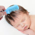 Set MERRYHAPY Soft Hair Brush and Comb for Newborns and Infants, Gentle Scalp Massage with Soft Bristles, Blue and Pink