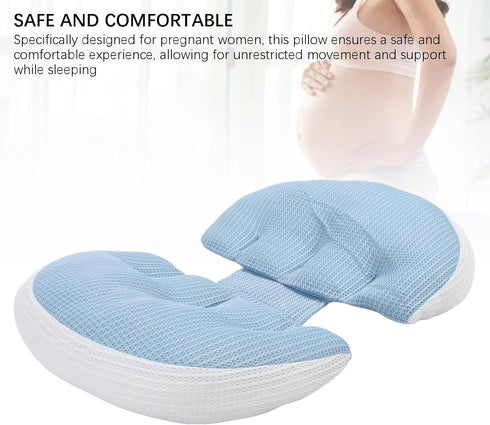 Marhynchus Pregnancy Pillow, U Shaped Maternity Pillow for Side Sleeping with Removable Cover, Belly Support and Back