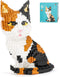 QLT QIAOLETONG Cat Mini Building Blocks Cute Animals Sets for Goodie Bags,
