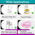 Joworthy 200 Summer Pcs Potty Liners for Infant My Size Potty Pro, Disposable Potty Bags with Elastic Edge, Easy-Clean