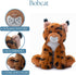 9 inches The Petting Zoo Bobcat Stuffed Animal, Gifts for Kids, Wild Onez Zoo Animals, Bobcat Plush Toy