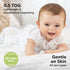 1-Pack 100% 0.5TOG 6-18 Organic Baby Sleep Sacks, Cotton - Soft & Breathable Baby Wearable Blanket, Toddler Sleeping