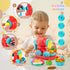 Rodsucs 3-in-1 Sets 4-8, 3-12, (12 Color Dough for Kids Ages Ice Cream Hamburger Noodle Maker Toy for Kids Arts &Crafts