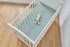 Muslin Crib Sheets for Baby Boys Girls, Neutral Fitted Mattress Sheet for Standard Crib Toddler 28” x 52” (Sage Green)