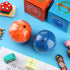 2 Pieces Maze Ball 3D Maze Puzzle, Brain Teasers Games, Educational Toys for Students Teens Adults (Blue, Orange)