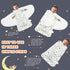 100% 3-Way 1.0 3-6 Swaddle-Blanket Baby Girl & Boy Swaddles Newborn Infant Transition Cotton Wrap Blankets, Adjustable