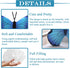 zhidiloveyou Kawaii Butterfly Stuffed Animal Plush Toy, Blue Butterfly Pillow Gift, 16×12 inch