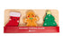 Pearhead 3 Piece Wooden Holiday Puzzle - Kids Christmas Puzzle Set, Holiday Stocking Stuffer Toys for Children