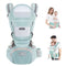 JWPEHOE Baby Carrier Newborn to Toddler, Ergonomic M Position 6 in1 Baby Carrier