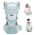 JWPEHOE Baby Carrier Newborn to Toddler, Ergonomic M Position 6 in1 Baby Carrier
