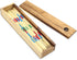 BSIRI Mikado Wooden Pick Up Sticks Classic Kids Board Game for Adults and Teens in Family and Children Board Games for Kids 7 and Brain Teasers of Mathematics Fun Table Games