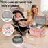 S1/S2, Breast Pump Bag Compatible with Spectra Dual-Layer Pump Carrying Case with Water-Resistant Fabric
