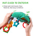 Jollybaby Baby Rattles Hanging Toys for Car Seat, Crib, Stroller, Montessori Plush Vegetable Toys