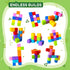 1.65 Inch 3D 8 1-3 (16PCS) Pairez Toys Magnetic Blocks, Large Magnetic Building Blocks for Toddlers, Magnet Cubes
