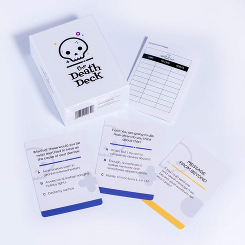 The Death Deck - Engaging Conversation Game for Groups