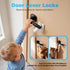 Pack Inaya Baby Proofing Kit - Child Safety Hidden Locks for Cabinets & Drawers, Anti-tip Straps, Door Lever Locks