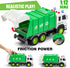 1:12 37 MOBIUS Toys Garbage Truck Large Scale Recycling Truck with Lights, Sounds & Moving Parts Durable BPA-Free Trash