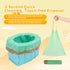 Portable Potty for Toddler Travel, Reusable Foldable Potty Training Toilet with Travel Bag and Liners, On the Go Potty
