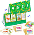 Lachilly Sentence Building Flip Chart, 26 Sentence Builder Game for Vocabulary & Grammar Training