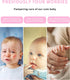 Trimmer 6 1 Baby Nail Electric,Nail Clippers File for Baby No Sharp Claws Hurt, in with Light Safety Cutter for Newborn