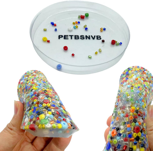2PCS 3.4" PETBSNVB Circle and Heart Picking Pad, Skin Picking Fidget Toys