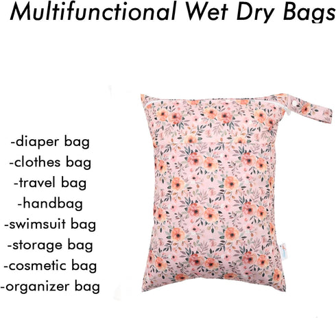 Swimming 3 Pack 3L04 Wet Dry Bag Reusable Waterproof Bag Travel Beach Pool Yoga Gym Bag for Baby Cloth Diaper Swimsuits
