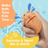 Baby Bath Toys , 11-Piece Water Table Toys with Floating Boats for Toddlers 1-3, Bathtub Pool Baby Toys 6-12 Months, Dishwasher Safe Infant Toys Baby Girl Boy Gifts