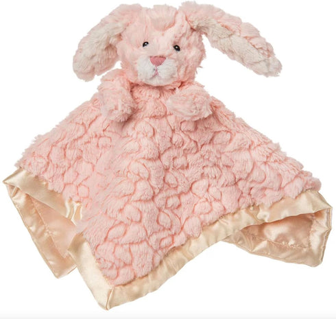 Mary Meyer Baby Lovey Putty Nursery - Newborn & Toddler Boys and Girls Security Blanket, 13 x 13-Inches, Pink Bunny