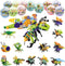 12 PCS Pre Filled Easter Eggs with Insect Building Blocks, Mini Toys for Kids Party Favors and Basket Stuffers